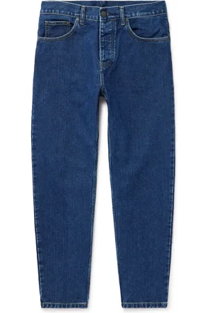 Carhartt Newel Tapered Logo-Appliquéd Jeans