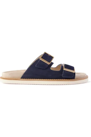 Brunello Cucinelli Suede Sandals