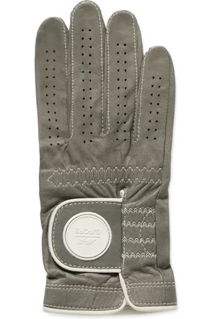 Mr P. G/FORE Golf Logo-Appliquéd Leather Right Hand Glove