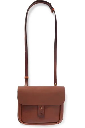 BLEU DE CHAUFFE Cartouche Cartridge Full-Grain Leather Messenger Bag