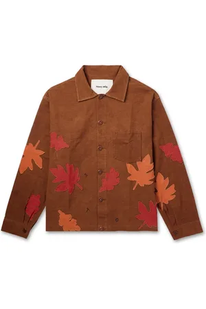 Story Second Autumn Appliquéd Organic Cotton Jacket