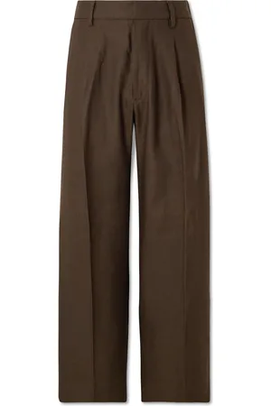 NN.07 Kay 1808 Straight-Leg LENZING™ ECOVERO™ and Linen-Blend Trousers