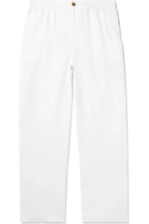 Mr P. Arthur Wide-Leg Linen Trousers