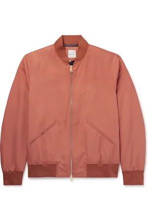 Paul Smith Linen, Cotton and Lyocell-Blend Bomber Jacket