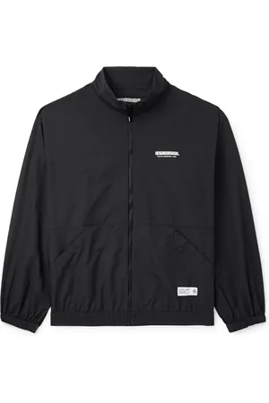 NEIGHBORHOOD Logo-Print Shell Track Jacket