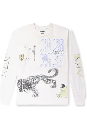 NEIGHBORHOOD Printed Cotton-Jersey T-Shirt