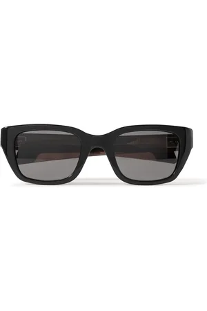 Bottega Veneta Ribbon Square-Frame Acetate Sunglasses