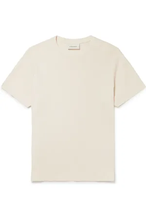 Frame Duo Fold Cotton-Jersey T-Shirt