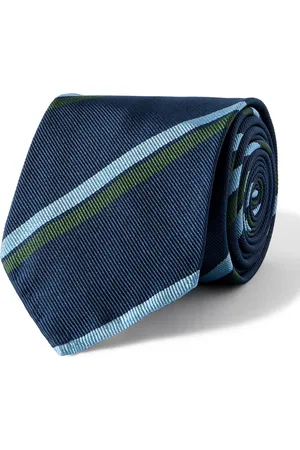 Sid Mashburn 8cm Striped Silk-Twill Tie