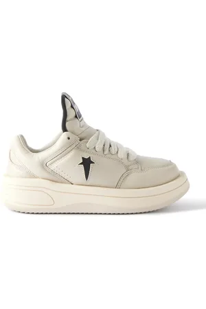 DRKSHDW BY RICK OWENS Converse TURBOWPN Leather Sneakers