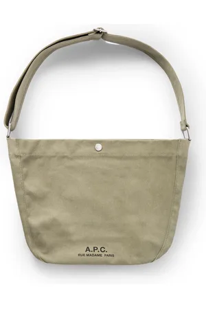 A.P.C. Journal Small Canvas Messenger Bag