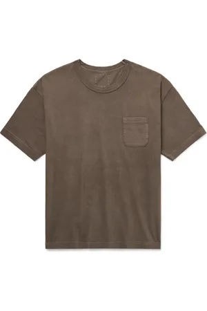 VISVIM Jumbo Garment-Dyed Cotton-Jersey T-Shirt