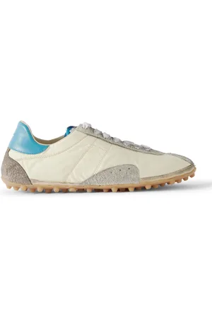 Maison Margiela Sprinters Leather and Suede-Trimmed Nylon Sneakers