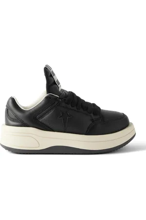 DRKSHDW BY RICK OWENS Converse TURBOWPN Leather Sneakers