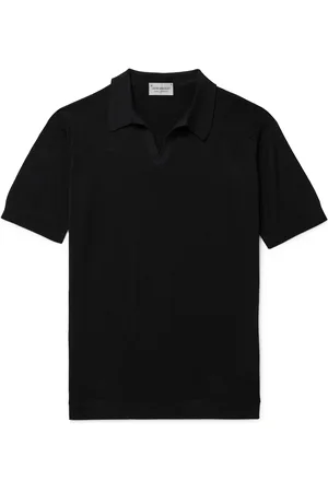 JOHN SMEDLEY Noah Sea Island Cotton Polo Shirt