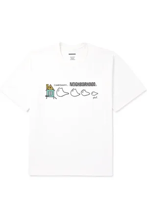 NEIGHBORHOOD Printed Cotton-Jersey T-Shirt