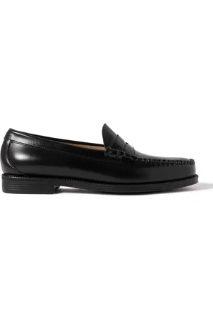 G.H. Bass Easy Weejuns Larson Glossed-Leather Penny Loafers