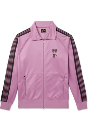 Pins & Needles Kae Tanaka Logo-Embroidered Jersey Track Jacket