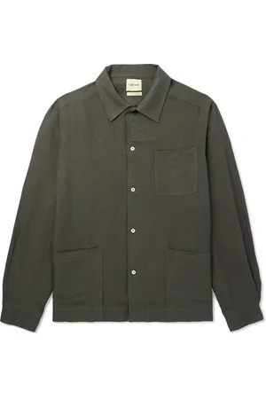 De Bonne Facture Linen Shirt Jacket