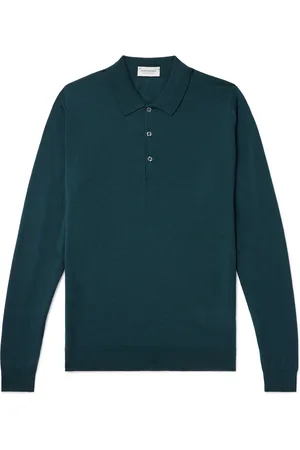 JOHN SMEDLEY Belper Slim-Fit Merino Wool Polo Shirt