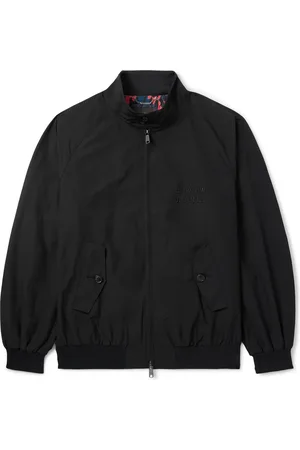 Wacko Maria Baracuta G9 Logo-Embroidered Cotton-Canvas Harrington Jacket