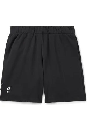 On Running Club Logo-Print Cott-Blend Jersey Shorts