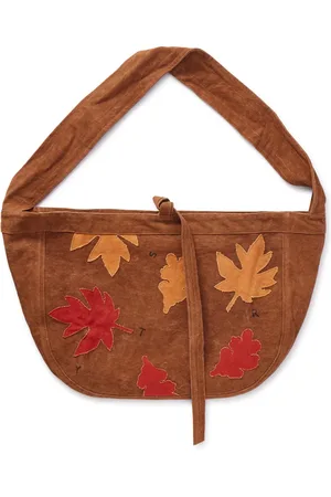 Story Big Shop Logo-Embroidered Appliquéd Cotton-Canvas Tote Bag