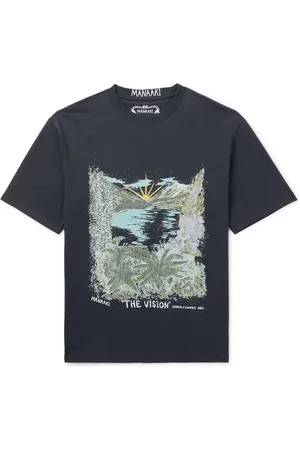 Manaaki The Vision Printed Cotton-Jersey T-Shirt