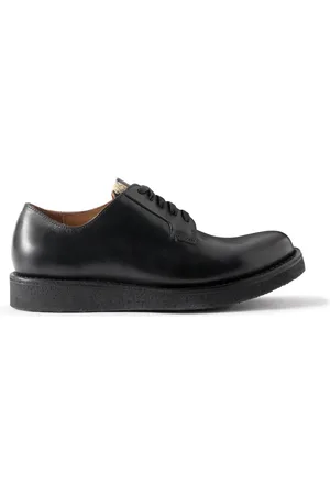 VISVIM G.P.O.-Folk Leather Derby Shoes