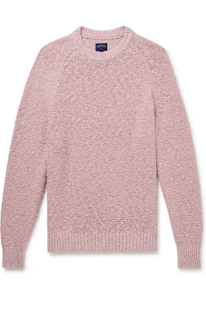 Noah NYC Cotton-Blend Bouclé Sweater