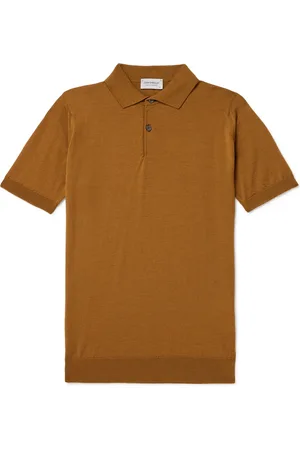 JOHN SMEDLEY Payton Slim-Fit Merino Wool Polo Shirt