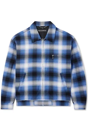 Wacko Maria Checked Oxford Shirt Jacket
