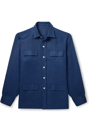 Anderson & Sheppard Linen Overshirt