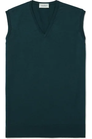 JOHN SMEDLEY Hadfield Slim-Fit Merino Wool Sweater Vest