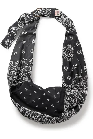 KAPITAL Snufkin Patchwork Bandana-Print Voile Messenger Bag
