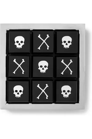 Ralph Lauren Sutton Carbon-Fibre Leather Tic Tac Toe Set