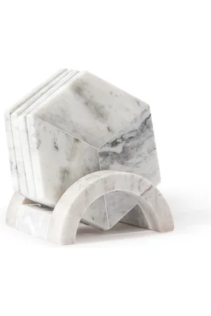 SOHO Clyde Set of Four Marble Coasters