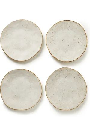 SOHO Emden Set of Four 28cm Glazed Stoneware Dinner Plates