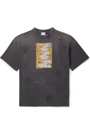 SAINT MXXXXXX Pam Printed Cotton-Jersey T-Shirt