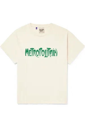GALLERY DEPT. Self Title Printed Cotton-Jersey T-Shirt