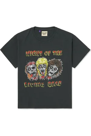 GALLERY DEPT. Night of The Living Dead Glittered Printed Cotton-Jersey T-Shirt
