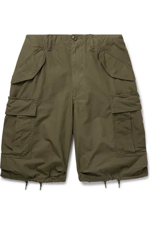 Beams Straight-Leg Cotton-Ripstop Cargo Shorts