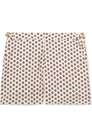 Orlebar Brown Bulldog Straight-Leg Mid-Length Printed Recycled Swim Shorts