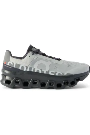On Running Cloudmster Rubber-Trimmed Mesh Running Sneakers