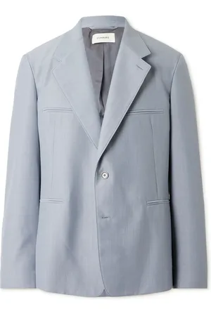 LEMAIRE Tropical Oversized Unstructured Woven Blazer