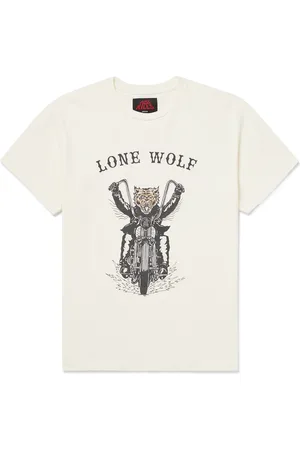 GALLERY DEPT. Lone Wolf Printed Cotton-Jersey T-Shirt
