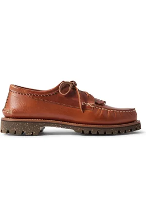 YUKETEN Kiltie Fringed Leather Brogues