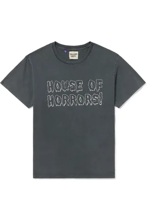 GALLERY DEPT. Horrors Glittered Printed Cotton-Jersey T-Shirt