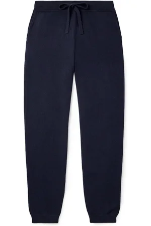 Allude Tapered Wool and Cashmere-Blend Sweatpants