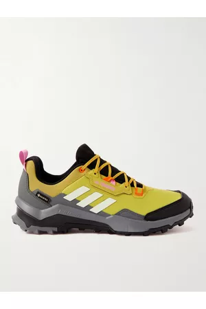 adidas Men Shoes - Terrex Ax4 Rubber-Trimmed Primegreen Hiking Shoes